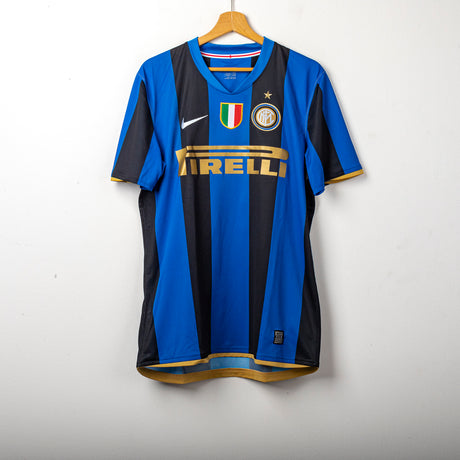 maglia home inter nike Pelé 30 2008/2009 autografata