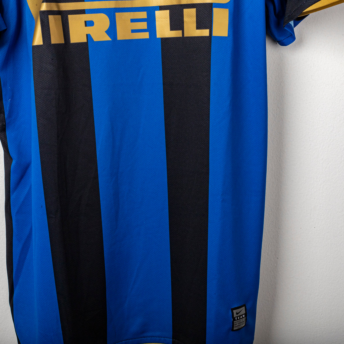 maglia home inter nike Pelé 30 2008/2009 autografata