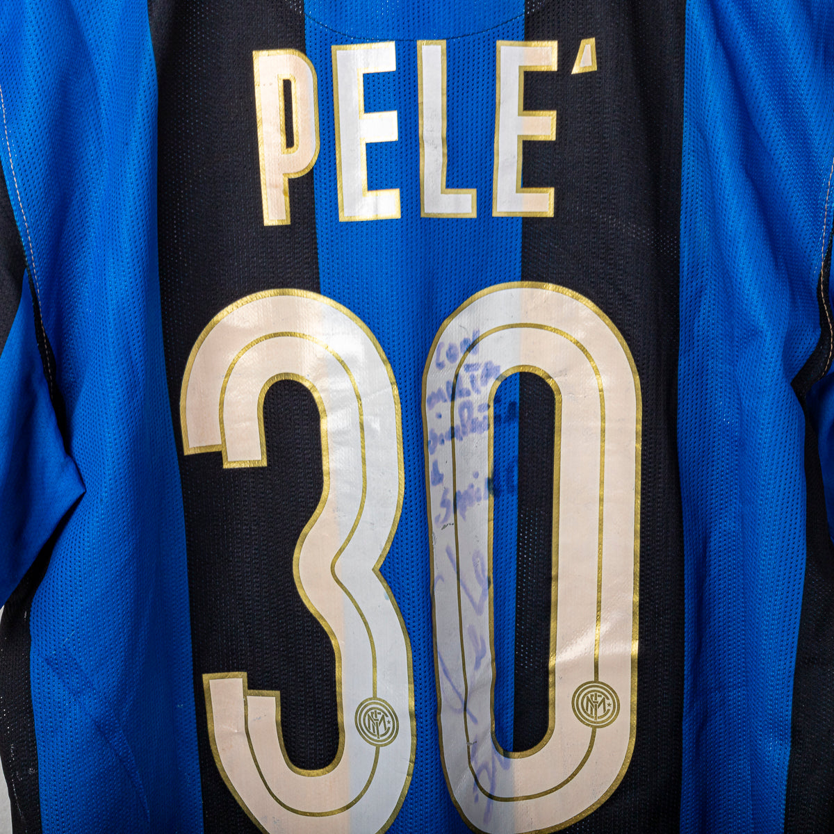 maglia home inter nike Pelé 30 2008/2009 autografata