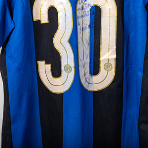 maglia home inter nike Pelé 30 2008/2009 autografata