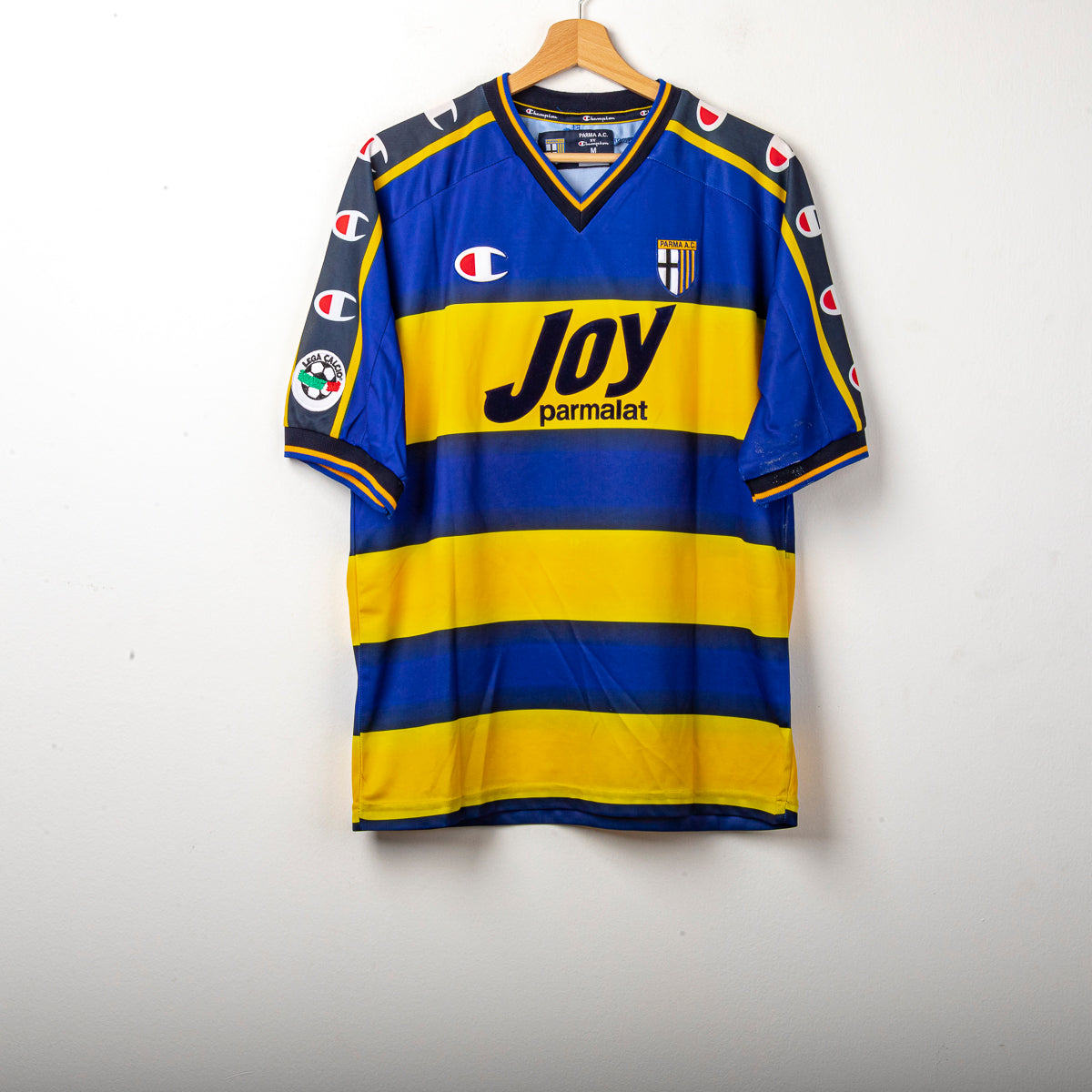 Maglia Home Parma Champion Benarrivo 3 2001/2002