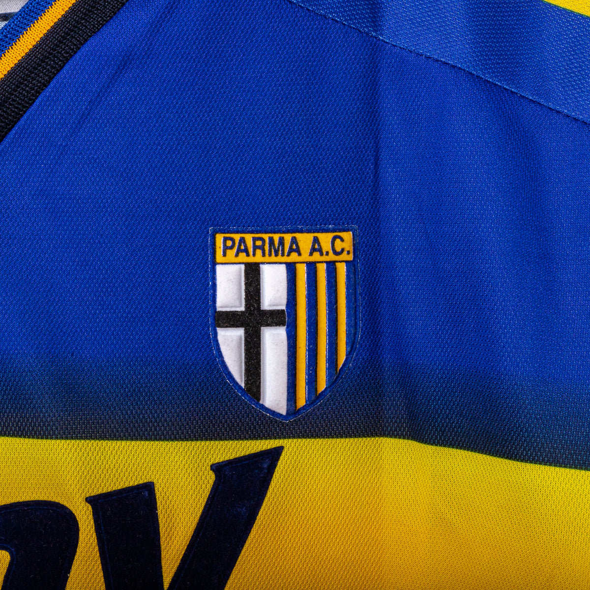 Maglia Home Parma Champion Benarrivo 3 2001/2002