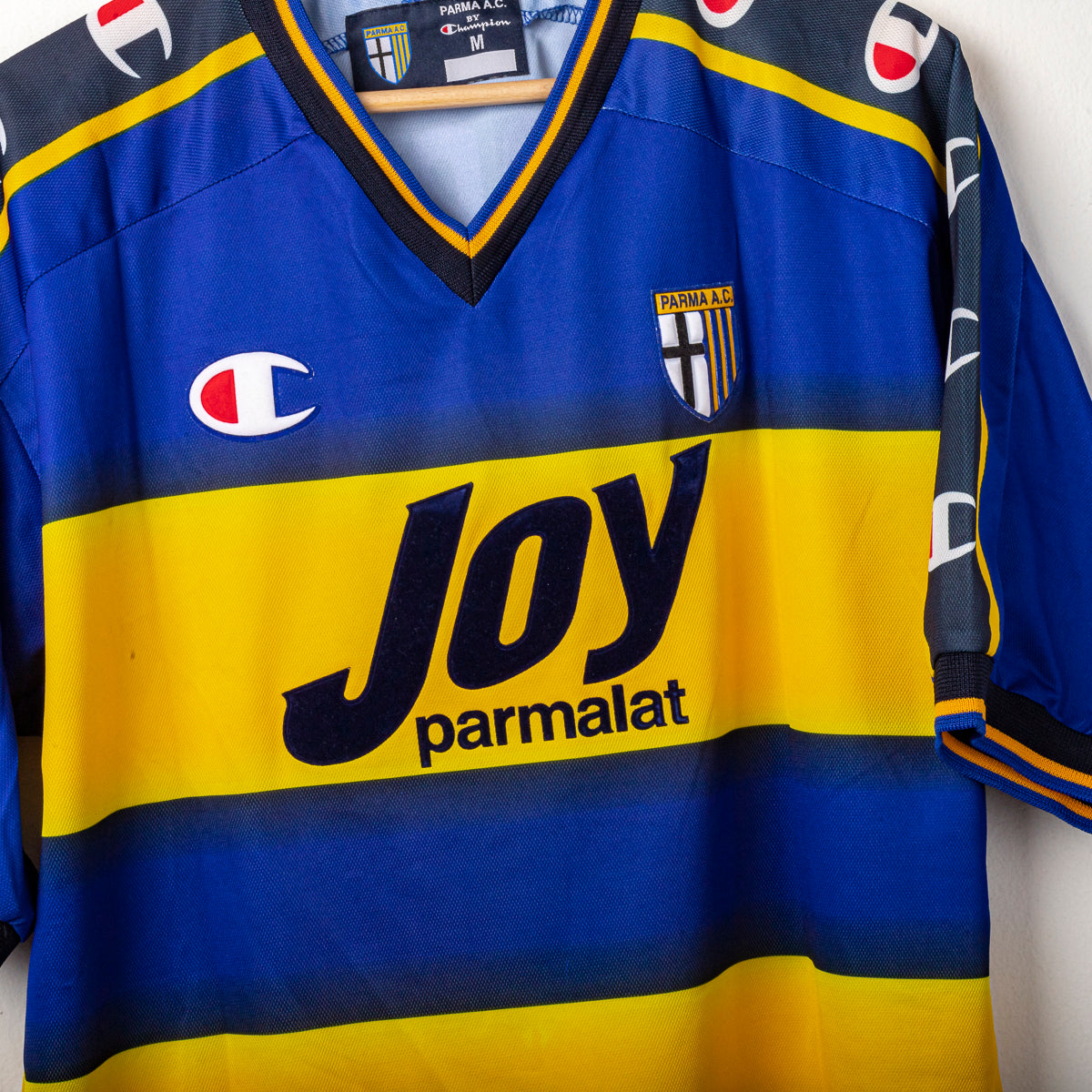 Maglia Home Parma Champion Benarrivo 3 2001/2002