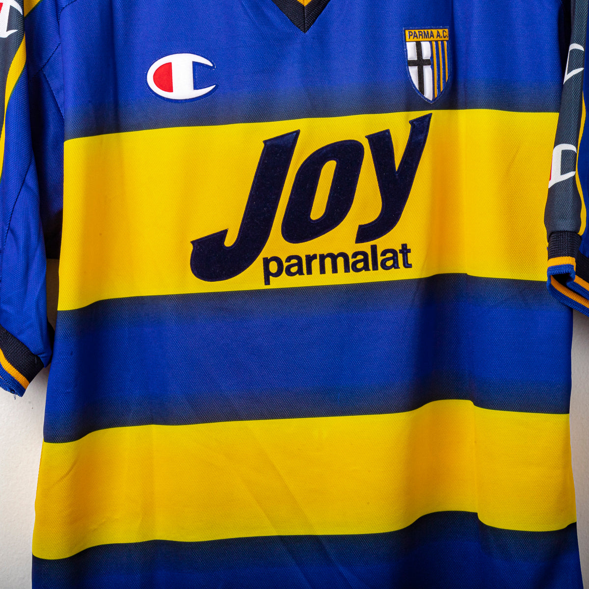 Maglia Home Parma Champion Benarrivo 3 2001/2002