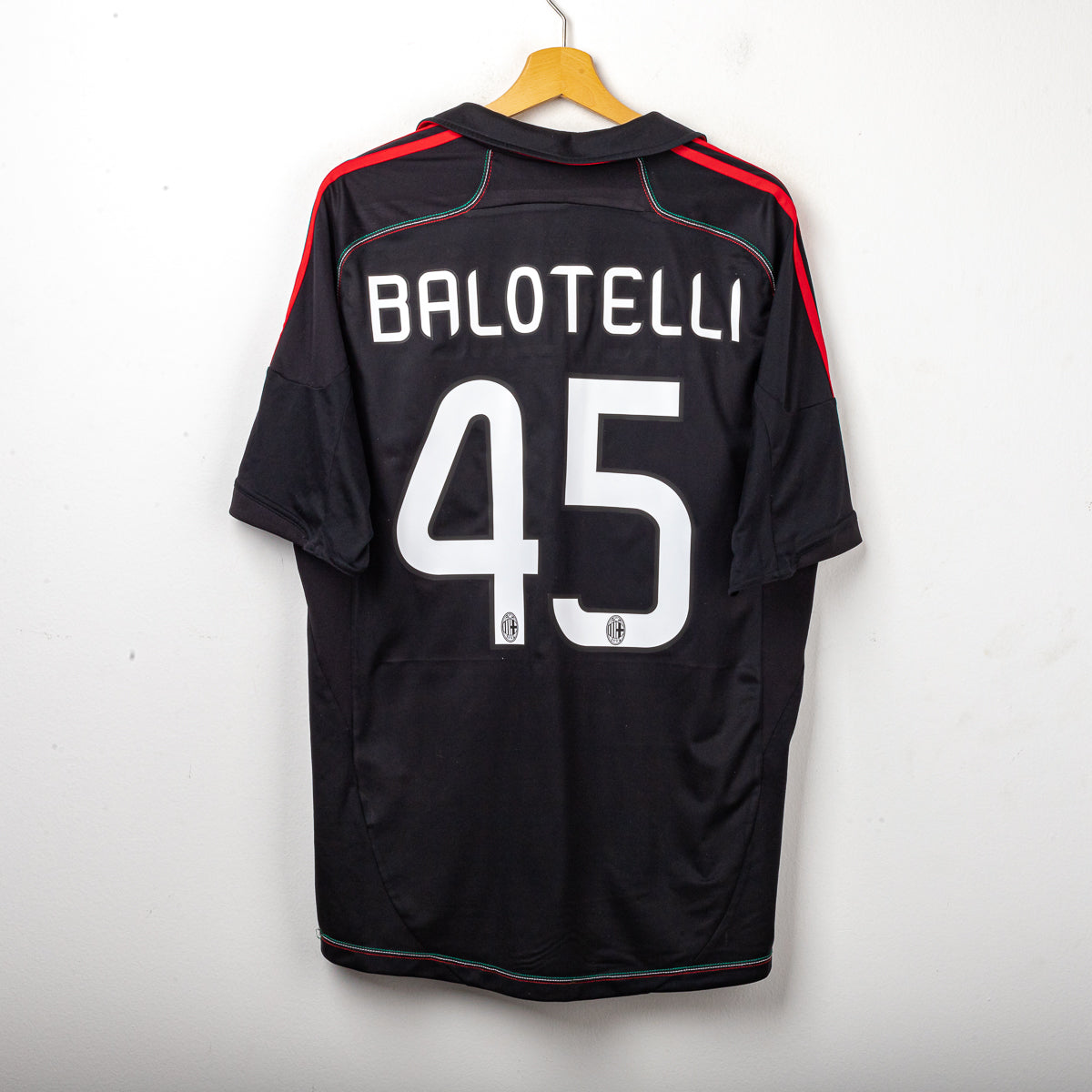 Maglia Third Milan Adidas Balotelli 45 2012/2013 XL
