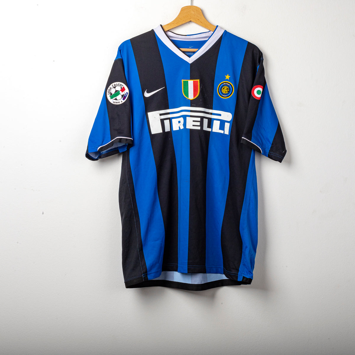2006/2007 inter nike ibrahimovic 8 home jersey