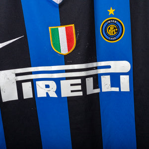 2006/2007 inter nike ibrahimovic 8 home jersey