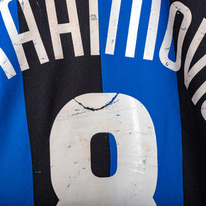 2006/2007 inter nike ibrahimovic 8 home jersey