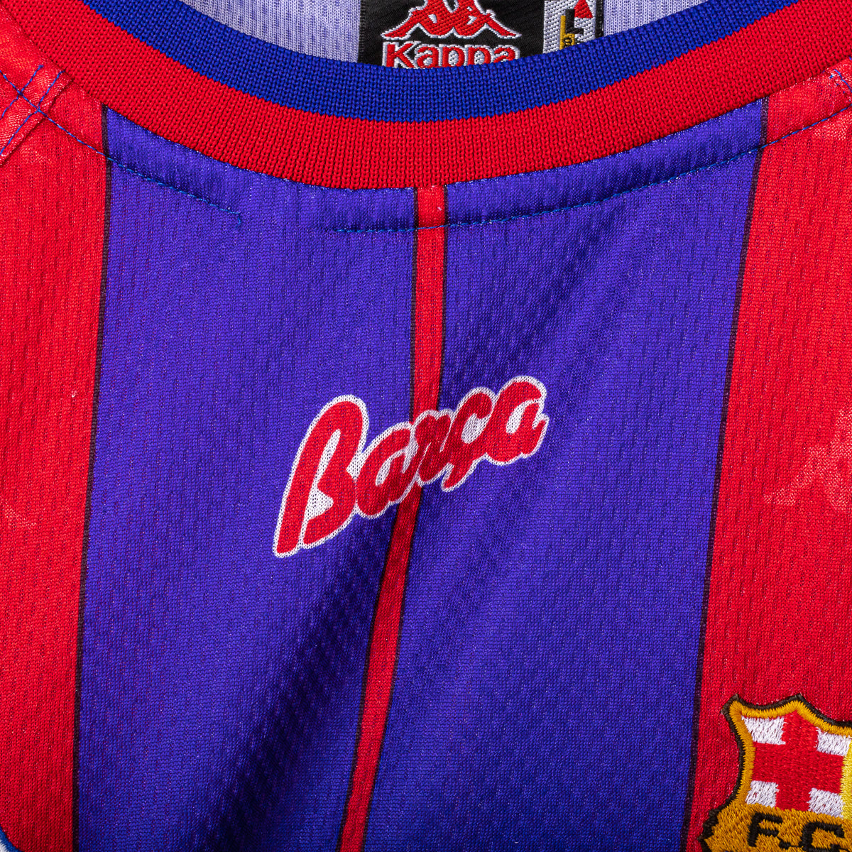 Maglia Home Barcellona Kappa Stoichkov 8 1997/1998 L