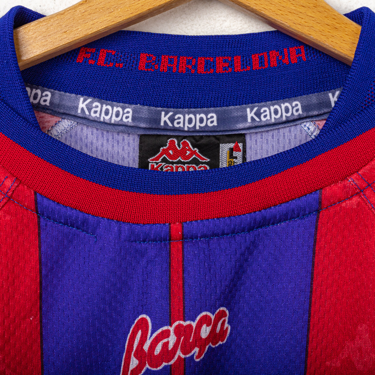 Maglia Home Barcellona Kappa Stoichkov 8 1997/1998 L