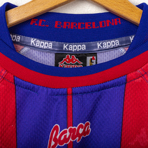 Maglia Home Barcellona Kappa Stoichkov 8 1997/1998 L