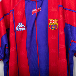 Maglia Home Barcellona Kappa Stoichkov 8 1997/1998 L