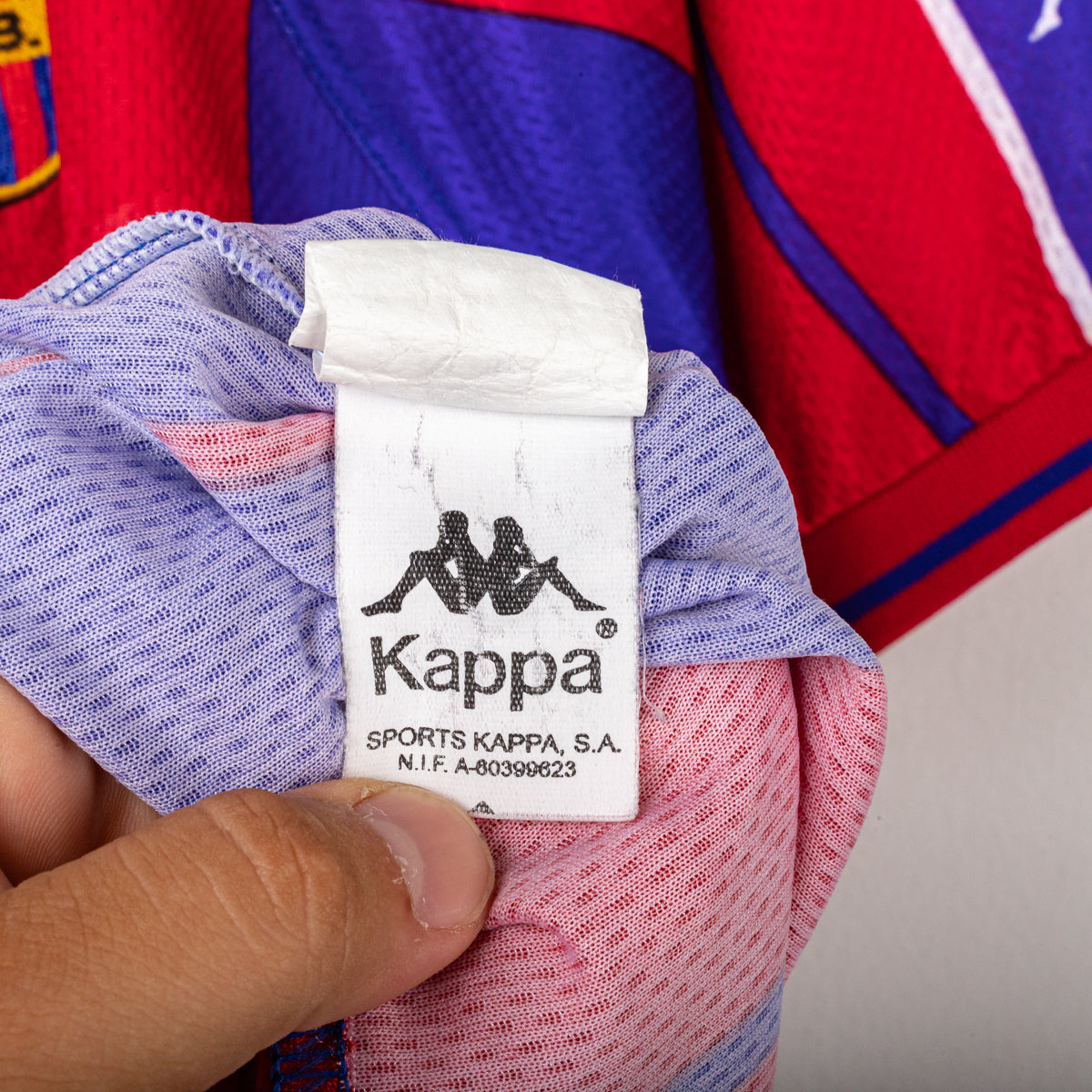 Maglia Home Barcellona Kappa Stoichkov 8 1997/1998 L