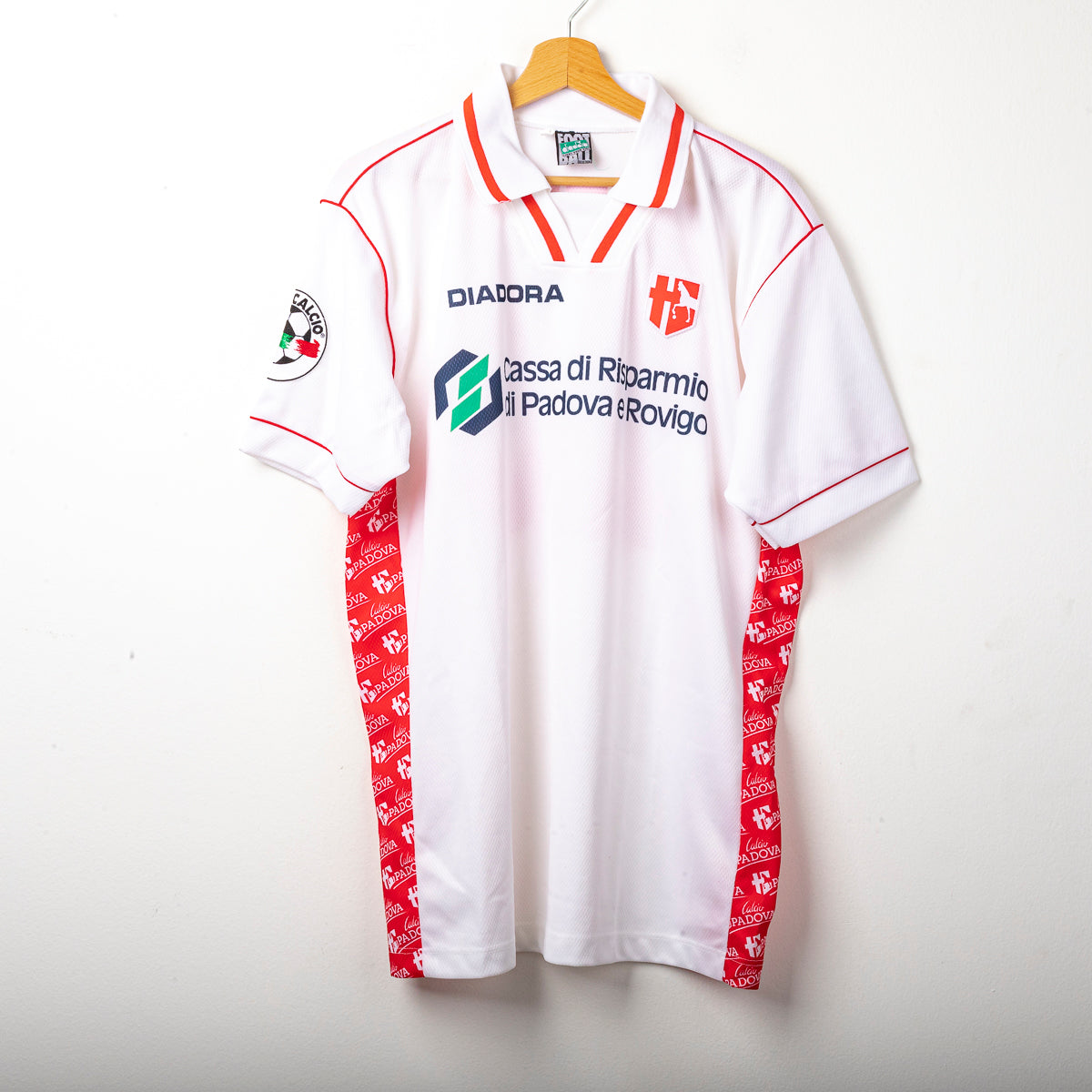 1997/1998 padova home jersey diadora mazzeo 20