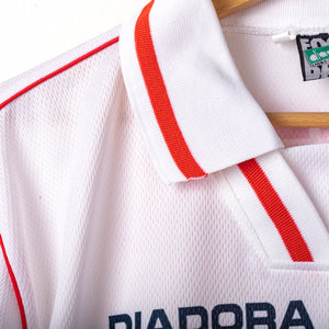 1997/1998 padova home jersey diadora mazzeo 20