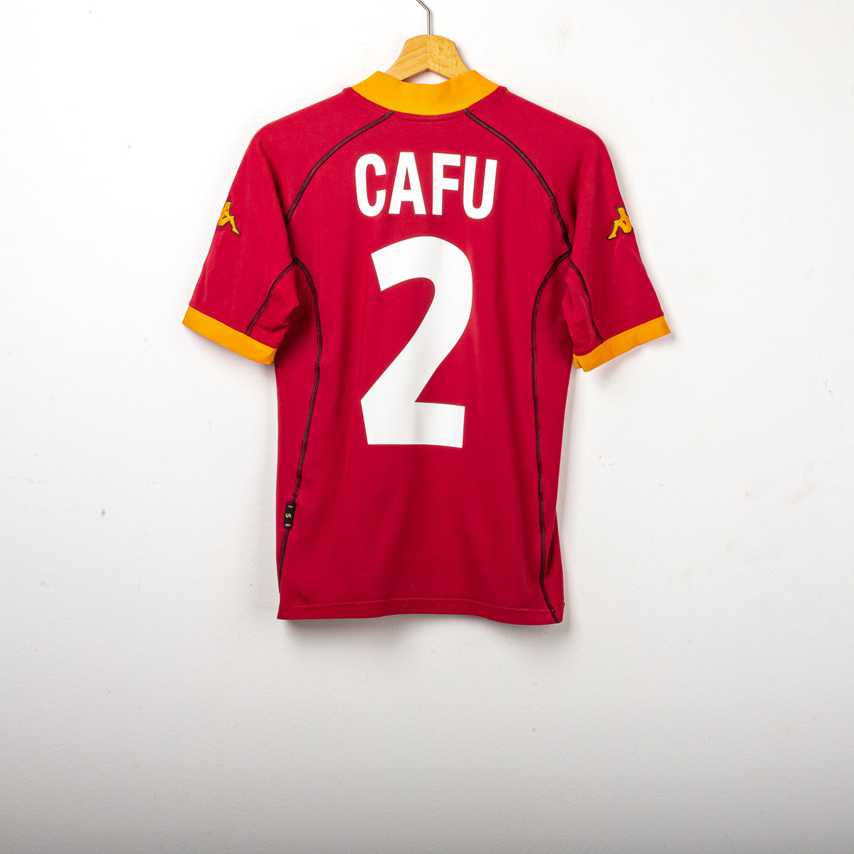 Maglia Home Roma Kappa Cafu 2 2001/2002 S
