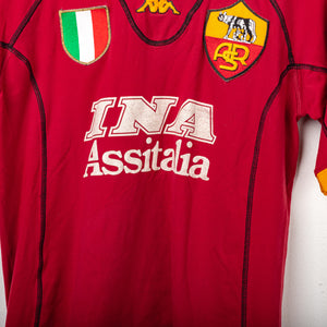 Maglia Home Roma Kappa Cafu 2 2001/2002 S