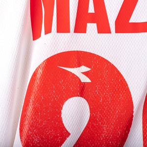 1997/1998 padova home jersey diadora mazzeo 20