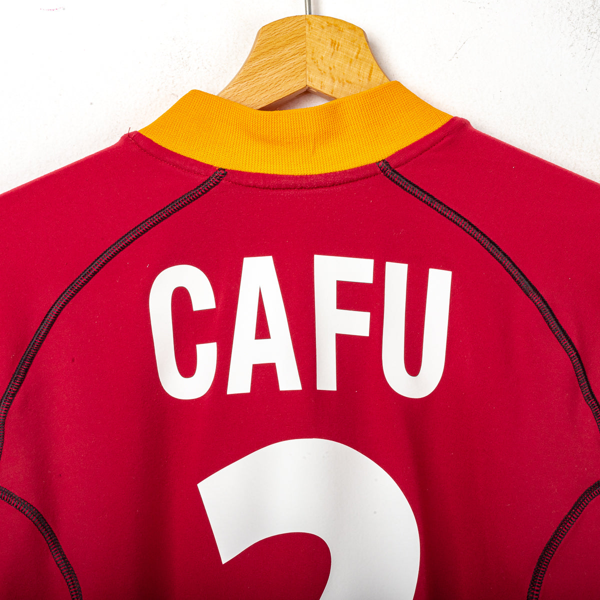 Maglia Home Roma Kappa Cafu 2 2001/2002 S