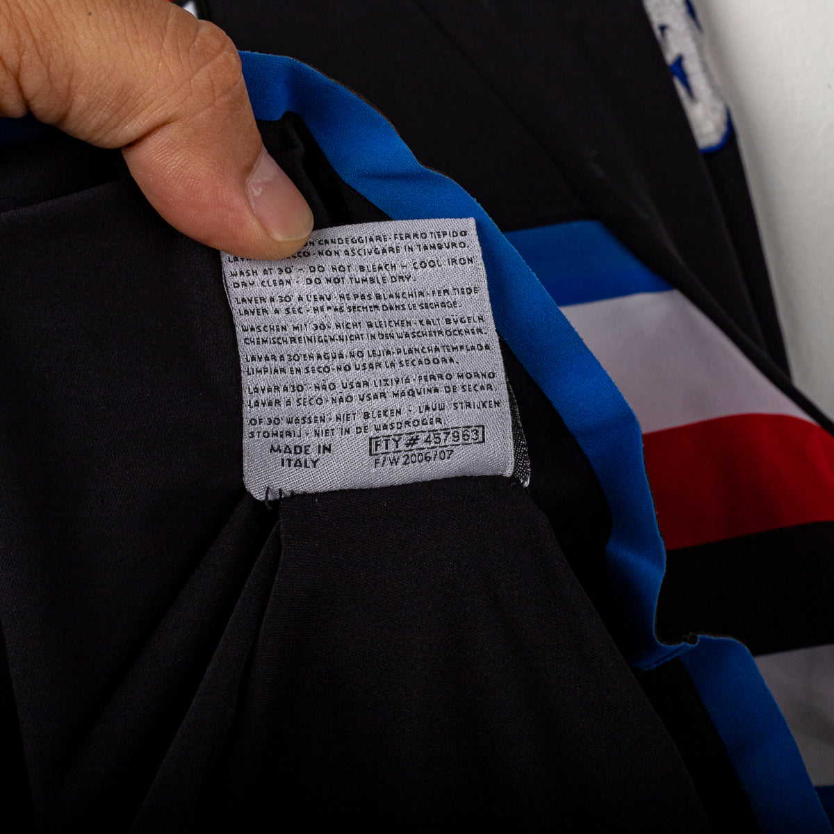 maglia away sampdoria Kappa di gennaro 22  2007/2008