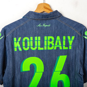 Maglia Home UEFA Napoli Macron Koulibaly 26 2014/2015 L