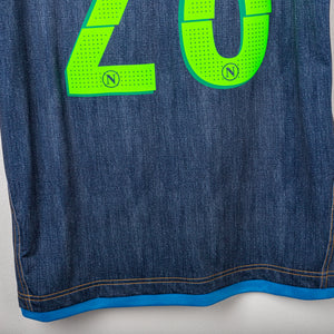 Maglia Home UEFA Napoli Macron Koulibaly 26 2014/2015 L