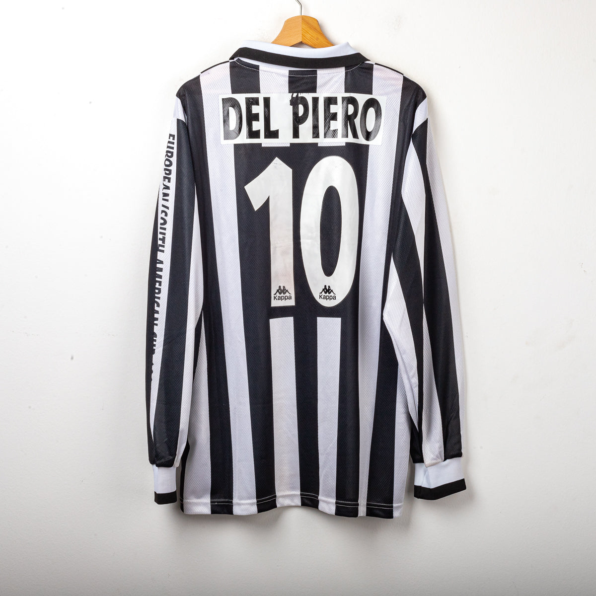 Maglia Home Intercontinentale Juventus Kappa Del Piero 10 ML 1996/1997 XL