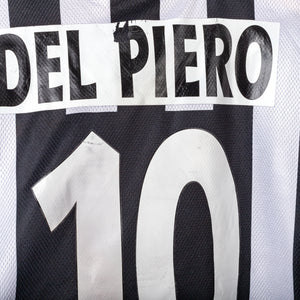 Maglia Home Intercontinentale Juventus Kappa Del Piero 10 ML 1996/1997 XL