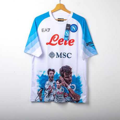 maglia face game napoli ea7 kvaratskhelia 77 2022/2023