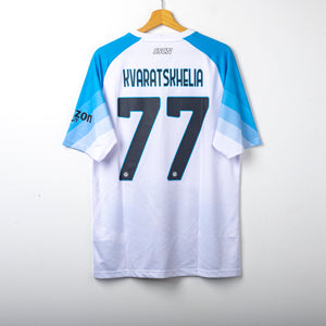 maglia face game napoli ea7 kvaratskhelia 77 2022/2023