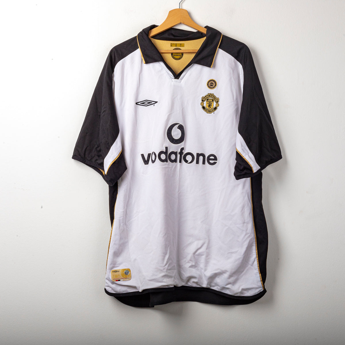 maglia third manchester united umbro beckham 7 2001/2002
