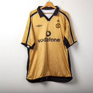maglia third manchester united umbro beckham 7 2001/2002
