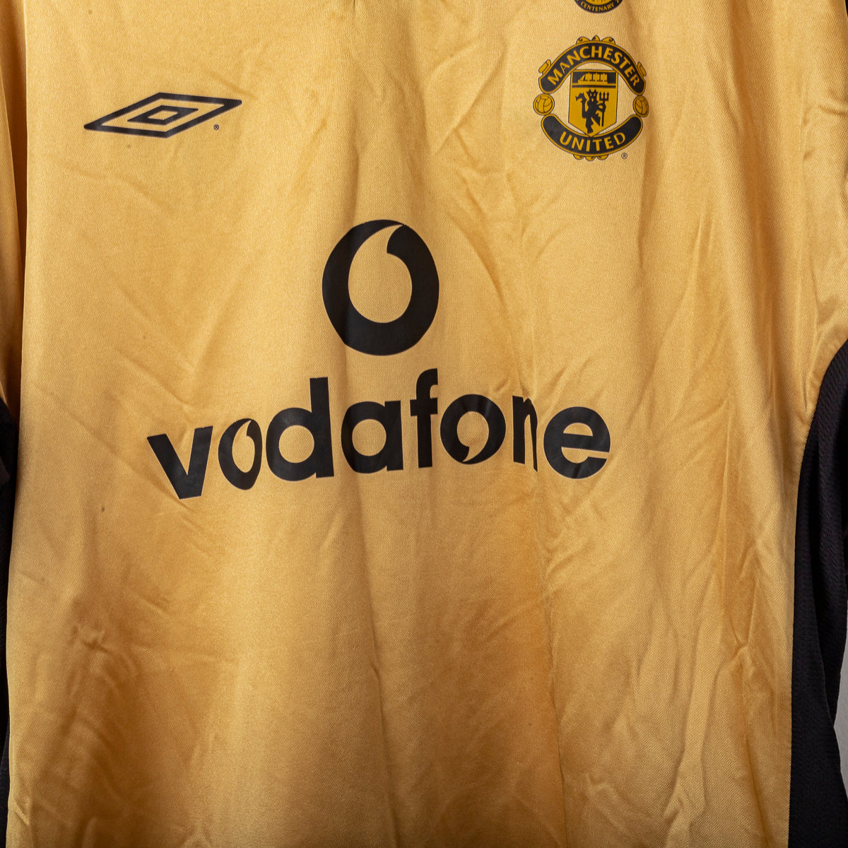 maglia third manchester united umbro beckham 7 2001/2002