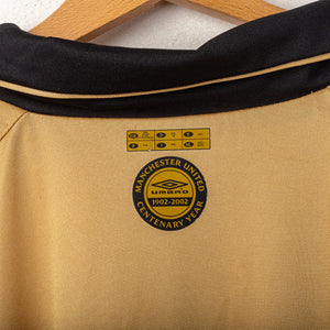 maglia third manchester united umbro beckham 7 2001/2002