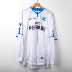 2001/2002 away napoli bigica 6 ls jersey 