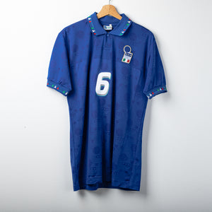 Maglia Home Italia Diadora Baresi 6 USA 1994