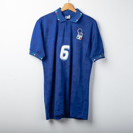 Maglia Home Italia Diadora Baresi 6 USA 1994