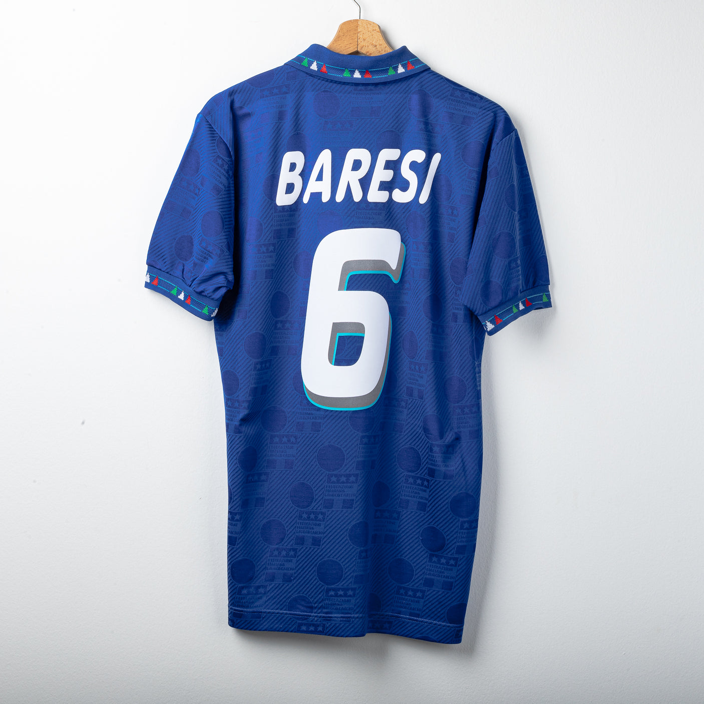 Maglia Home Italia Diadora Baresi 6 USA 1994