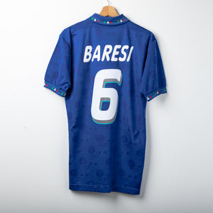 Maglia Home Italia Diadora Baresi 6 USA 1994