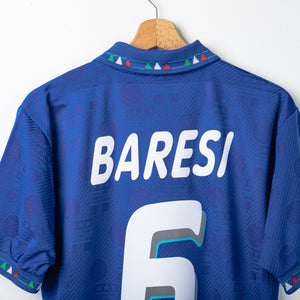 Maglia Home Italia Diadora Baresi 6 USA 1994
