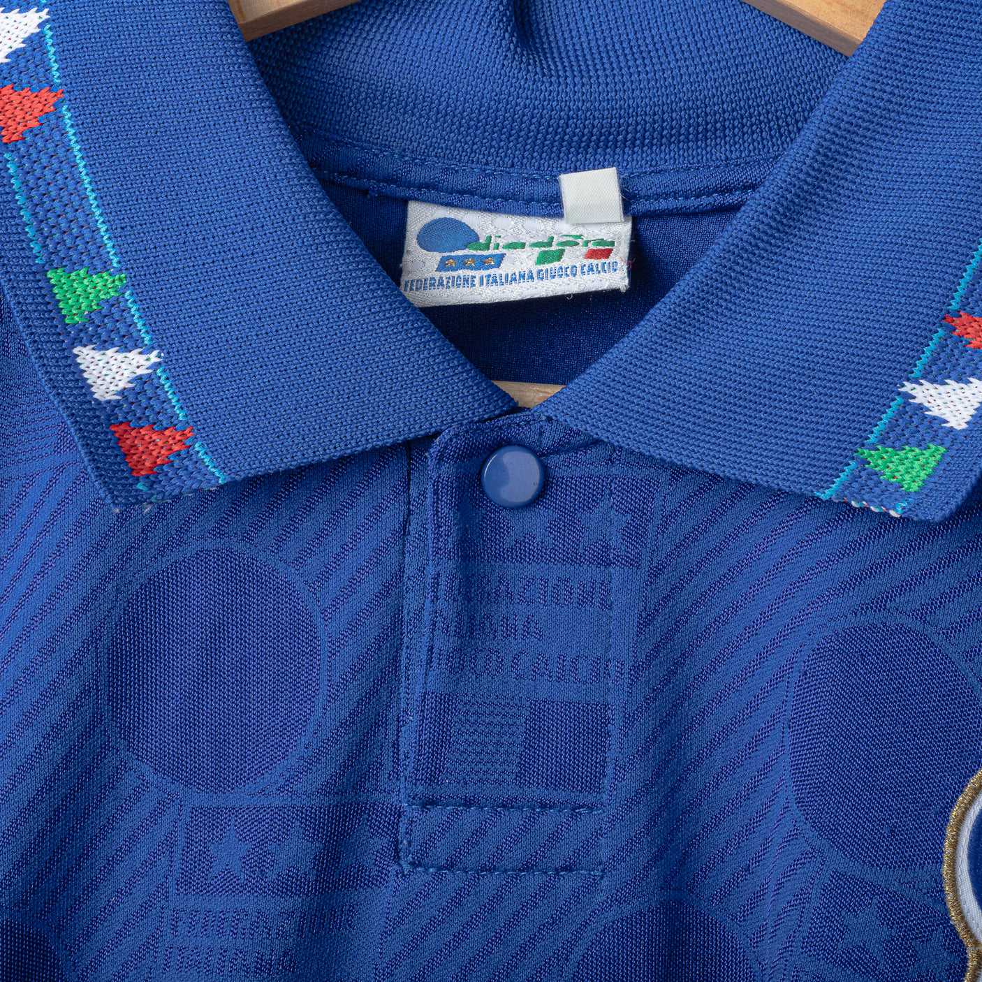 Maglia Home Italia Diadora Baresi 6 USA 1994