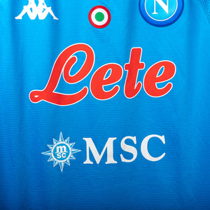 Maglia Home Ssc Napoli Kappa Mertens 14 2020/2021