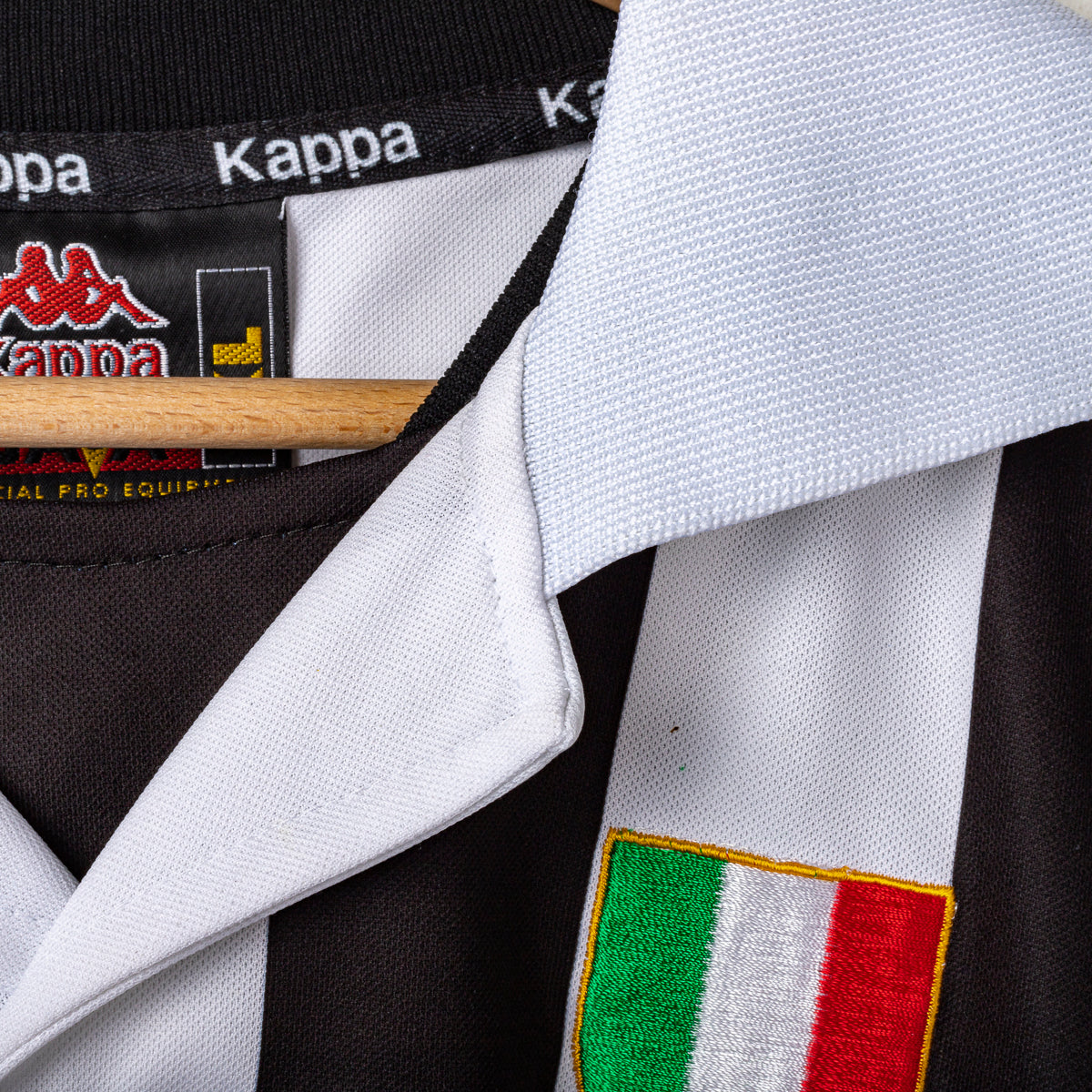 1998/1999 juventus kappa pessotto 17 home jersey