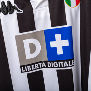 1998/1999 juventus kappa pessotto 17 home jersey