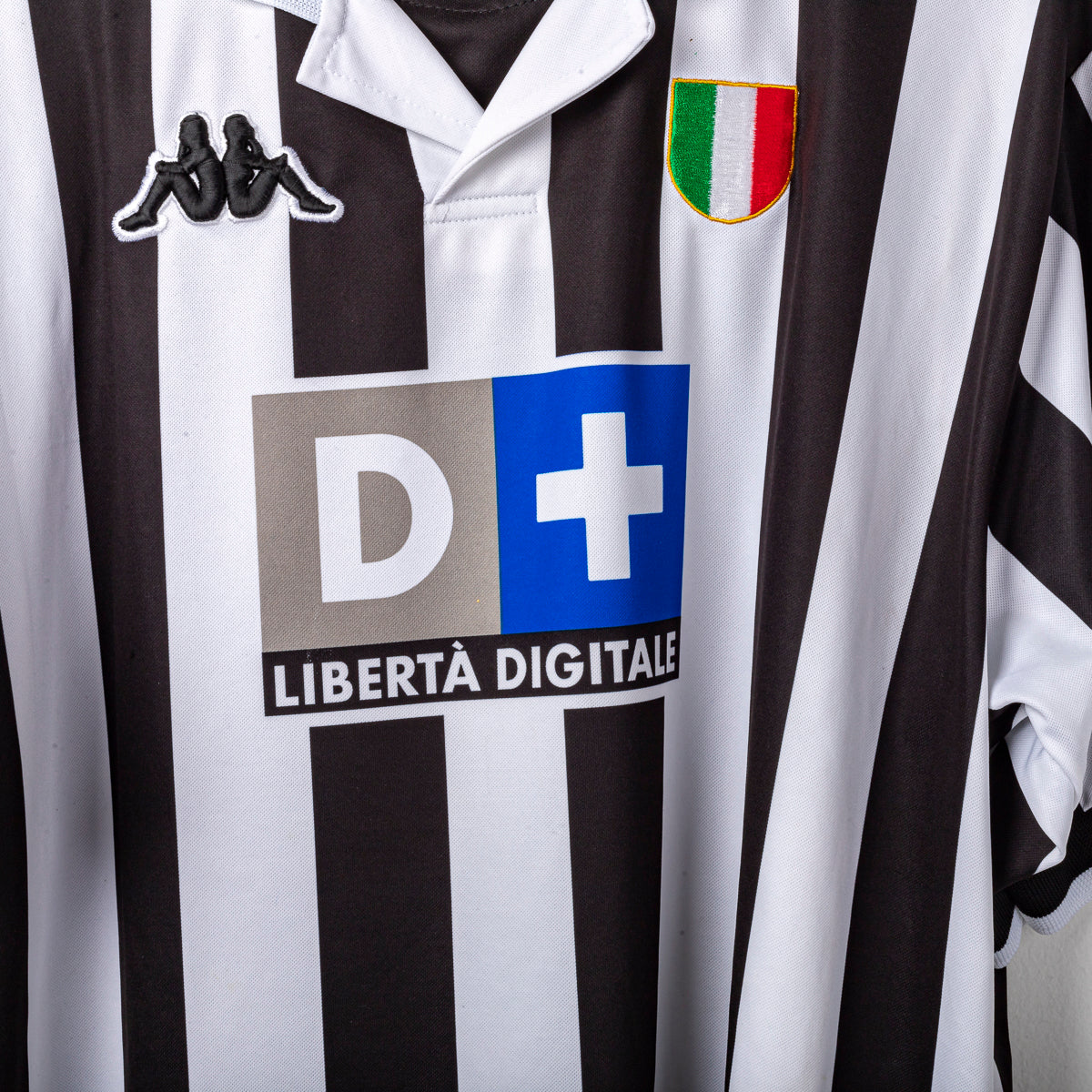 1998/1999 juventus kappa pessotto 17 home jersey