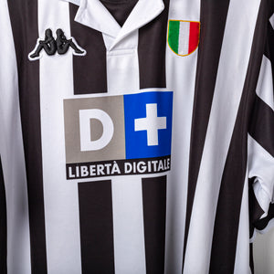 1998/1999 juventus kappa pessotto 17 home jersey