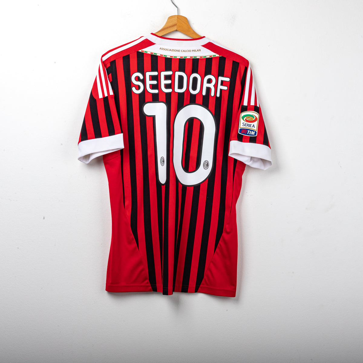 Maglia Home Milan Adidas Seedorf 10 2011/2012 M