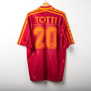 maglia Home as roma asics totti n20 mc 1995/1996