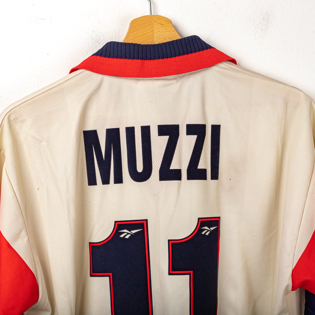 Maglia Away Cagliari Reebok Muzzi 11 1996/1997 M