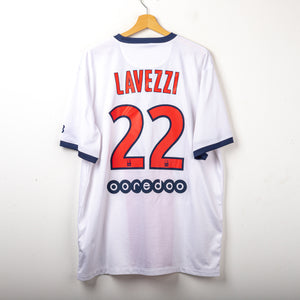 Maglia Away PSG Nike Lavezzi 22 2013/2014 XL